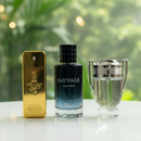 Combo de 3 perfumes - One Milion,  Sauvage, Invictus